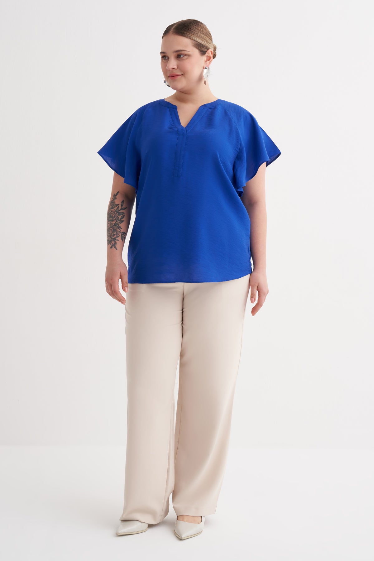 Pelerin Kol Rahat Tişört