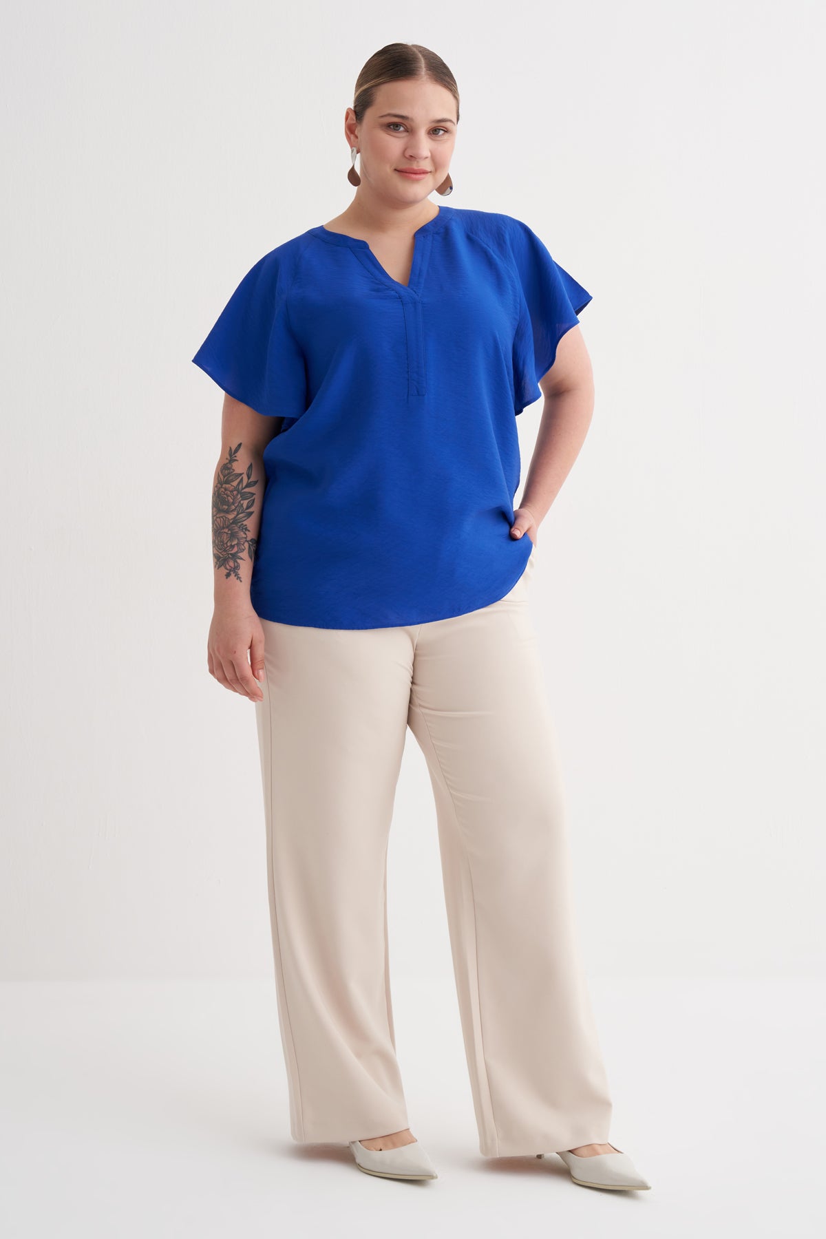 Pelerin Kol Rahat Tişört