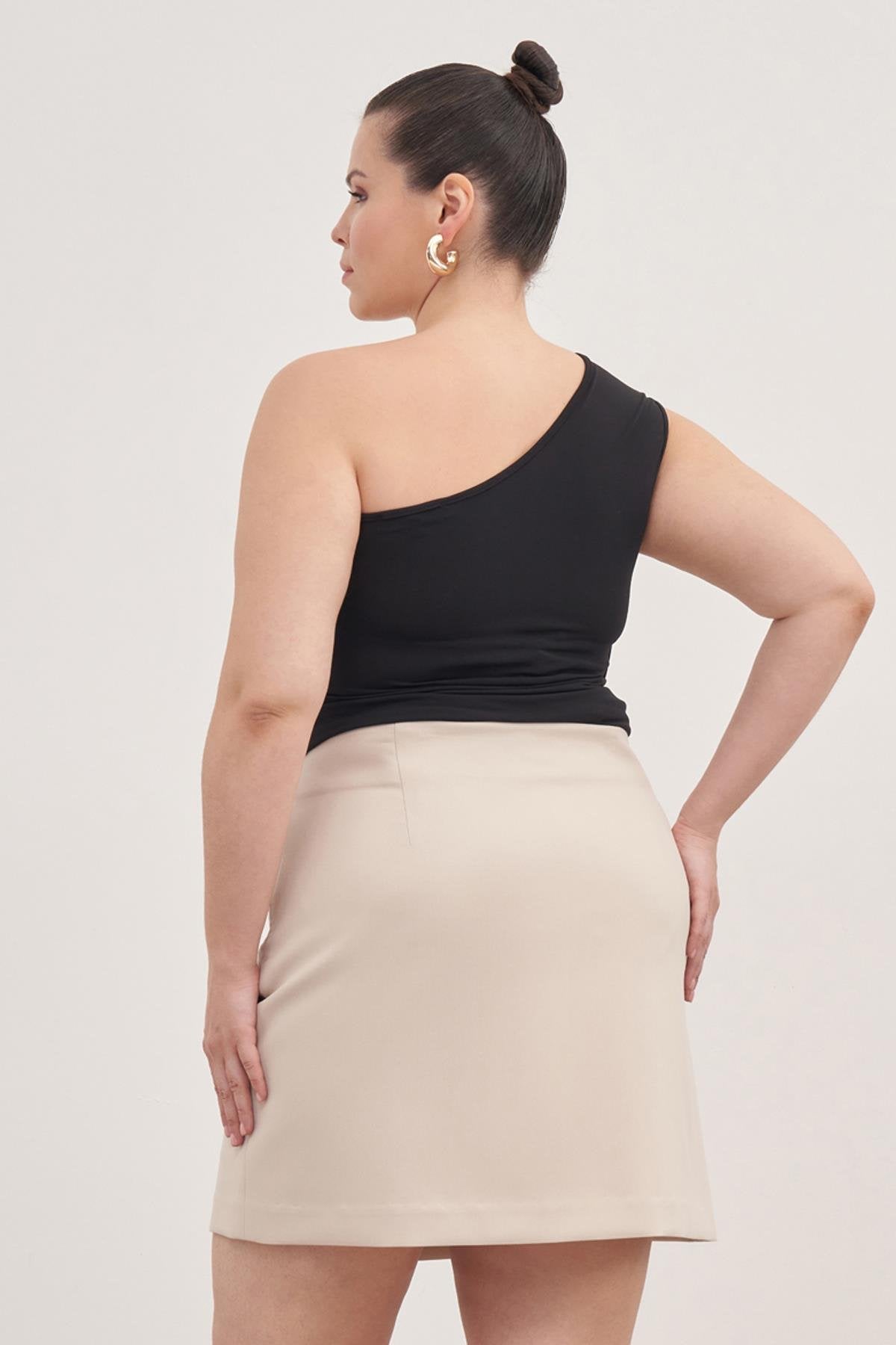 Tek Omuz Drapeli Top