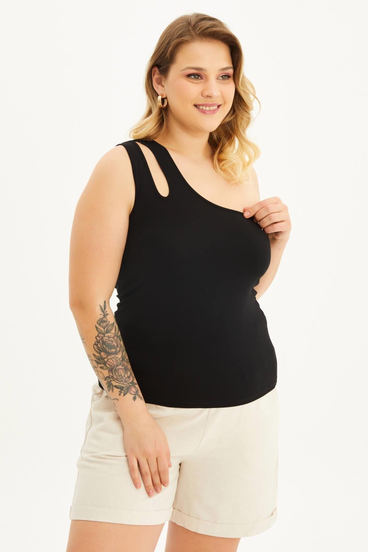 Tek Omuz Pencere Detay Top