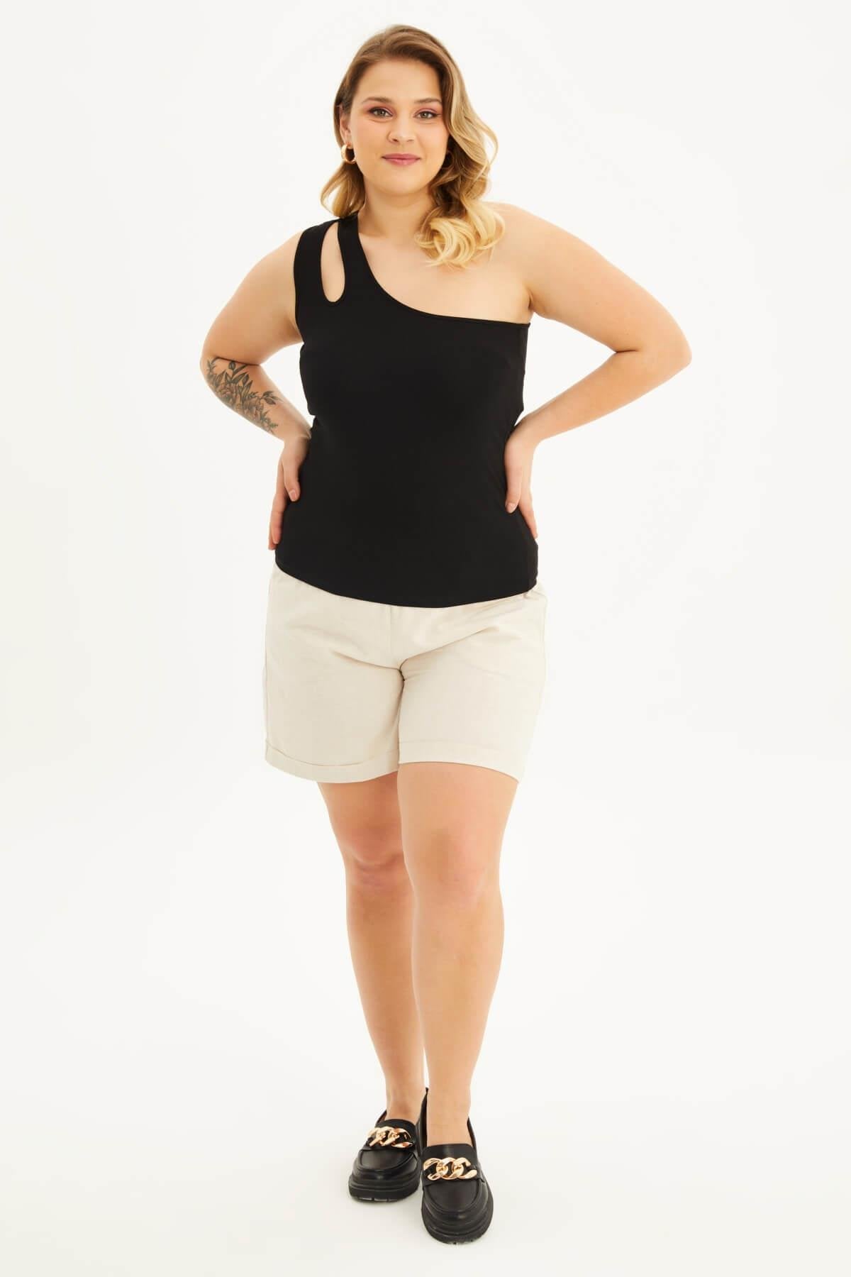 Tek Omuz Pencere Detay Top