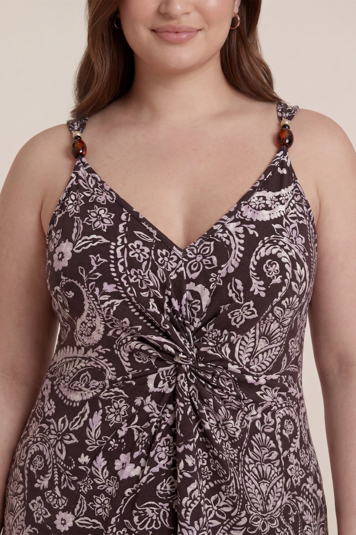 Toka Detaylı Gipeli Örme Elbise