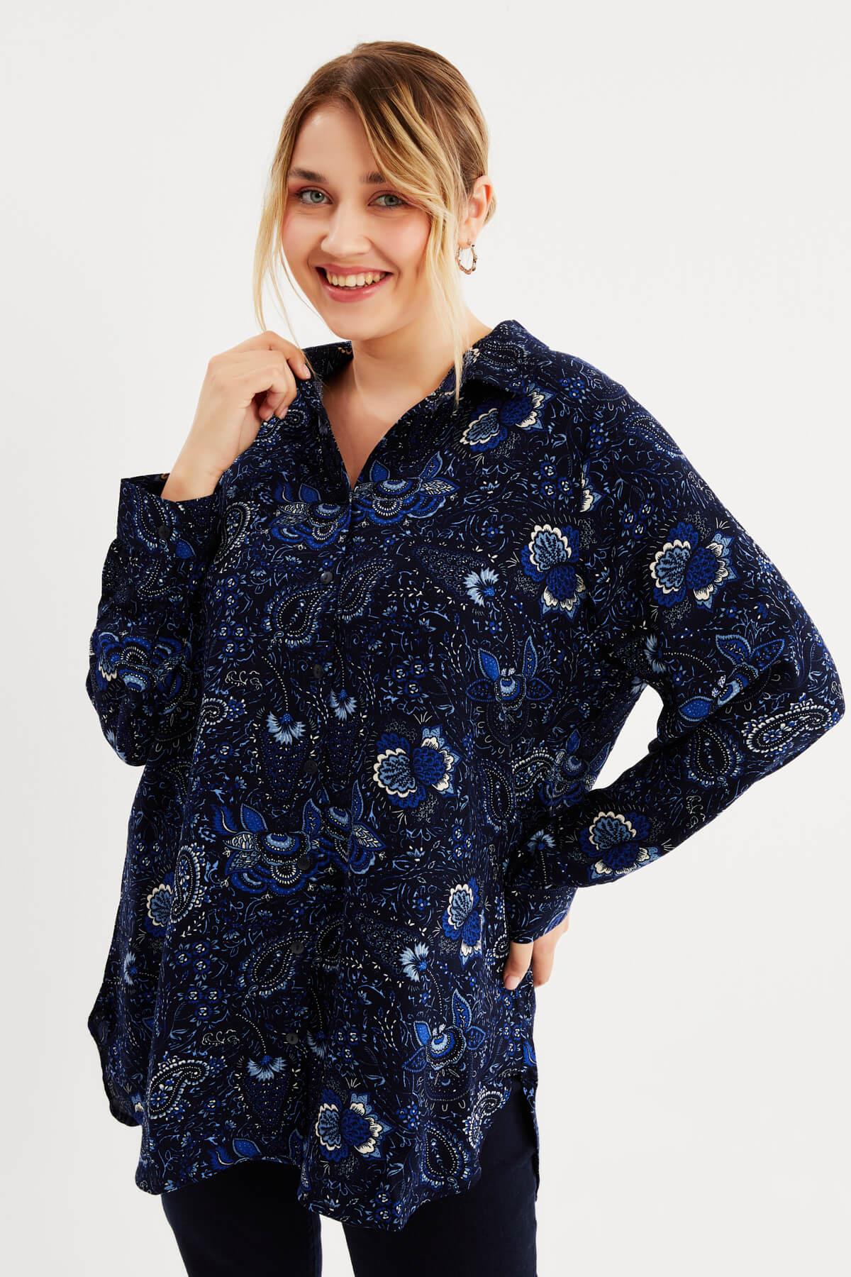 Uzun Kollu Gömlek Tunik