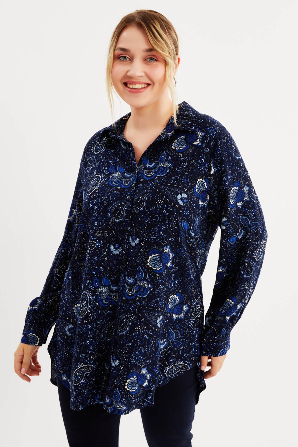 Uzun Kollu Gömlek Tunik