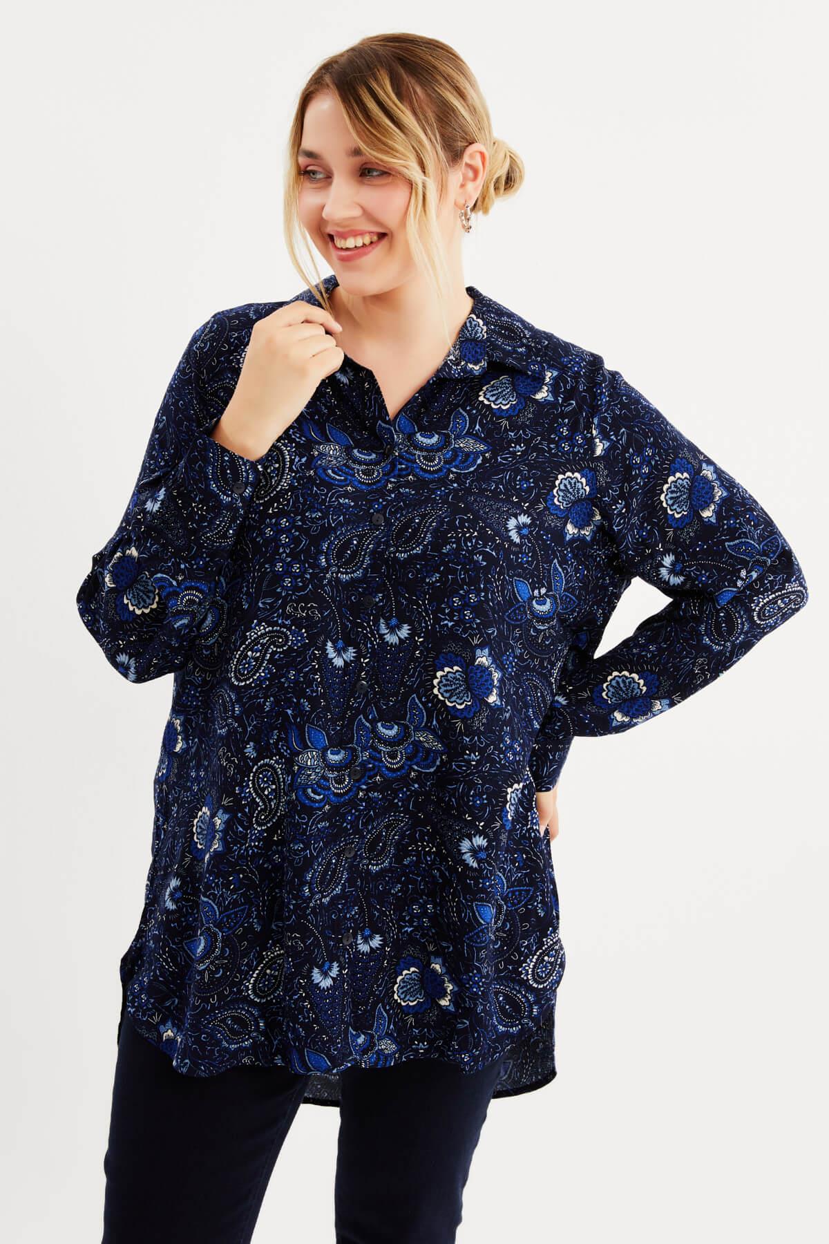 Uzun Kollu Gömlek Tunik