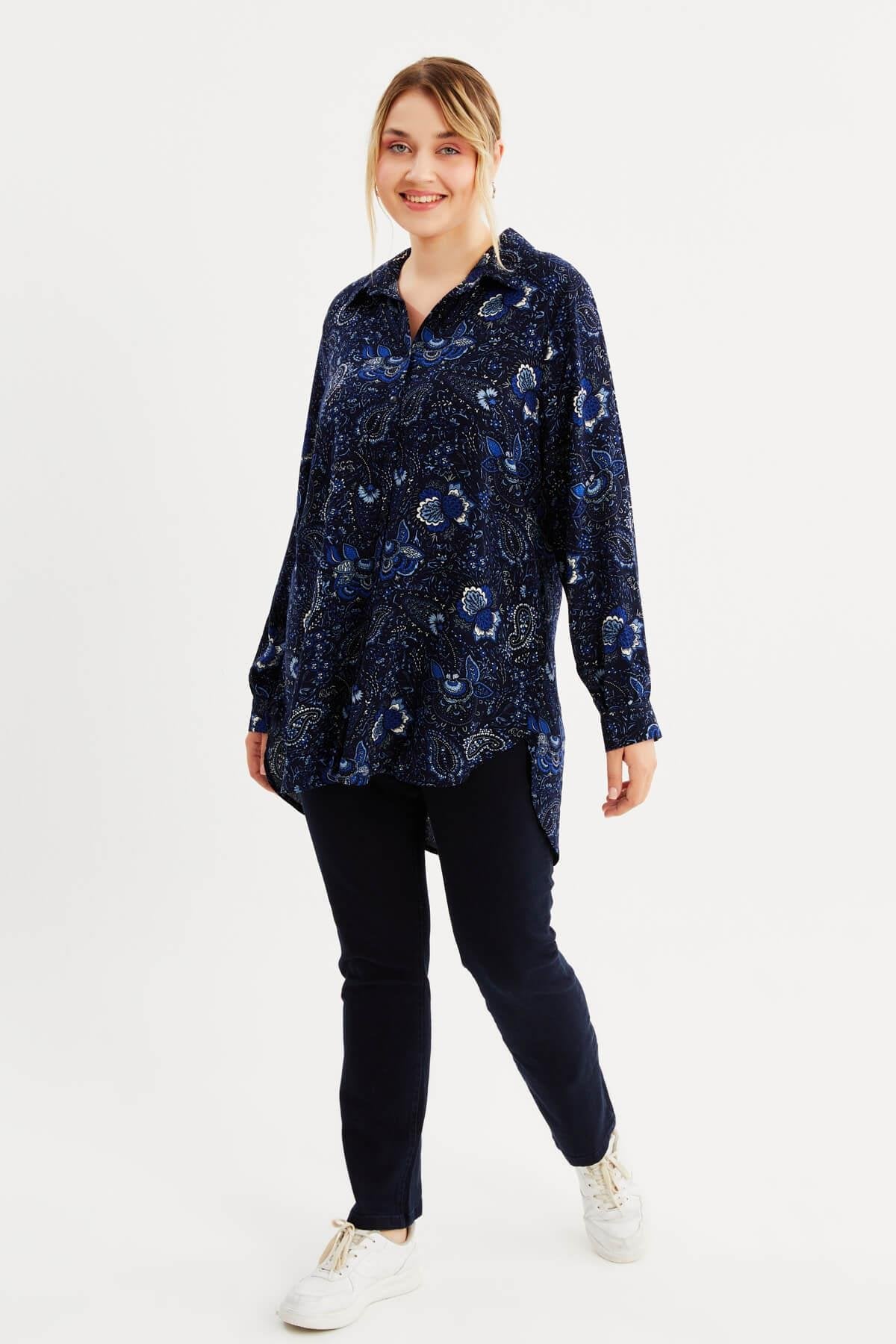 Uzun Kollu Gömlek Tunik