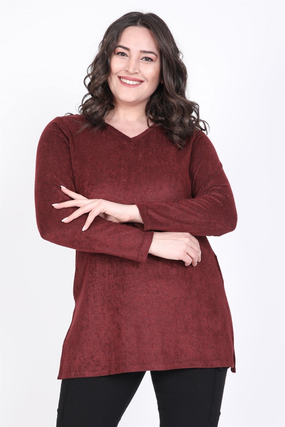 V Yaka Yumoş Tunik