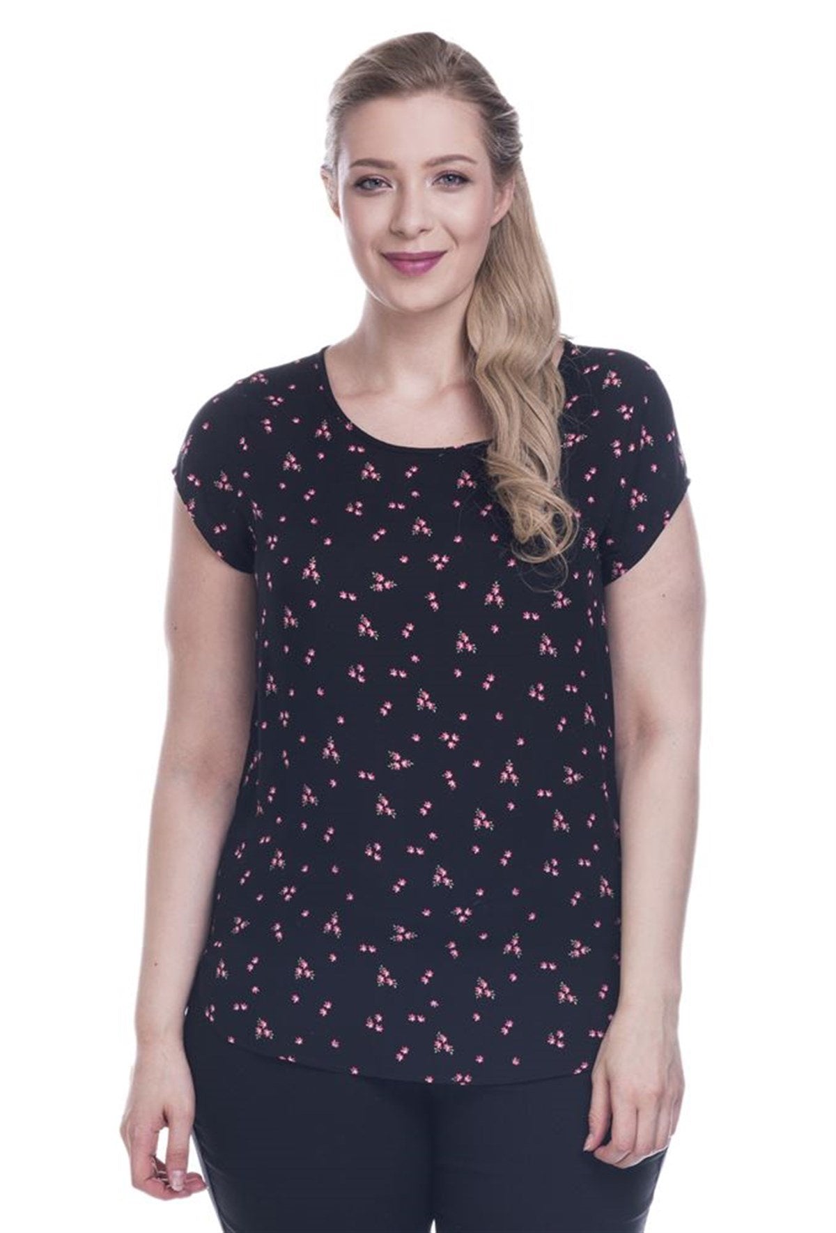 Viskon Kısa Kol Tişört