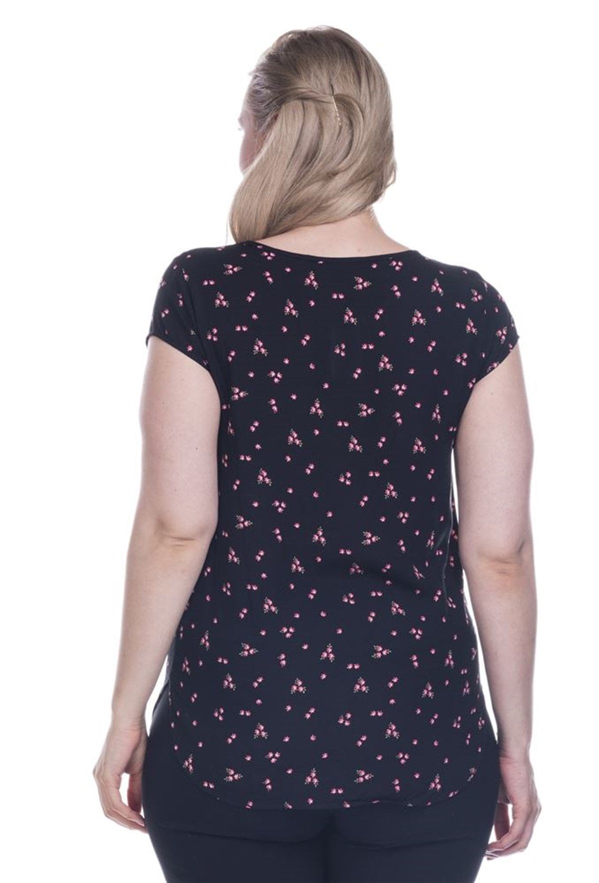 Viskon Kısa Kol Tişört