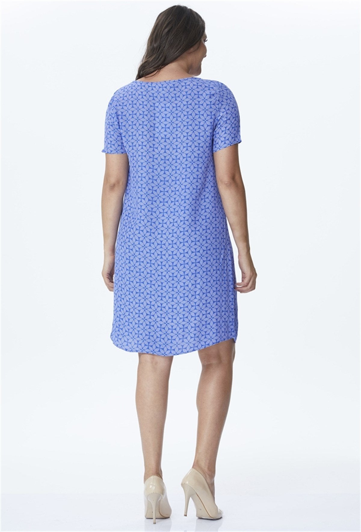 Yaka Detaylı Elbise