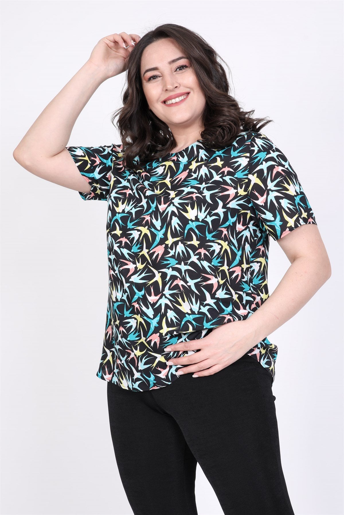 Yuvarlak Yakalı Tişört